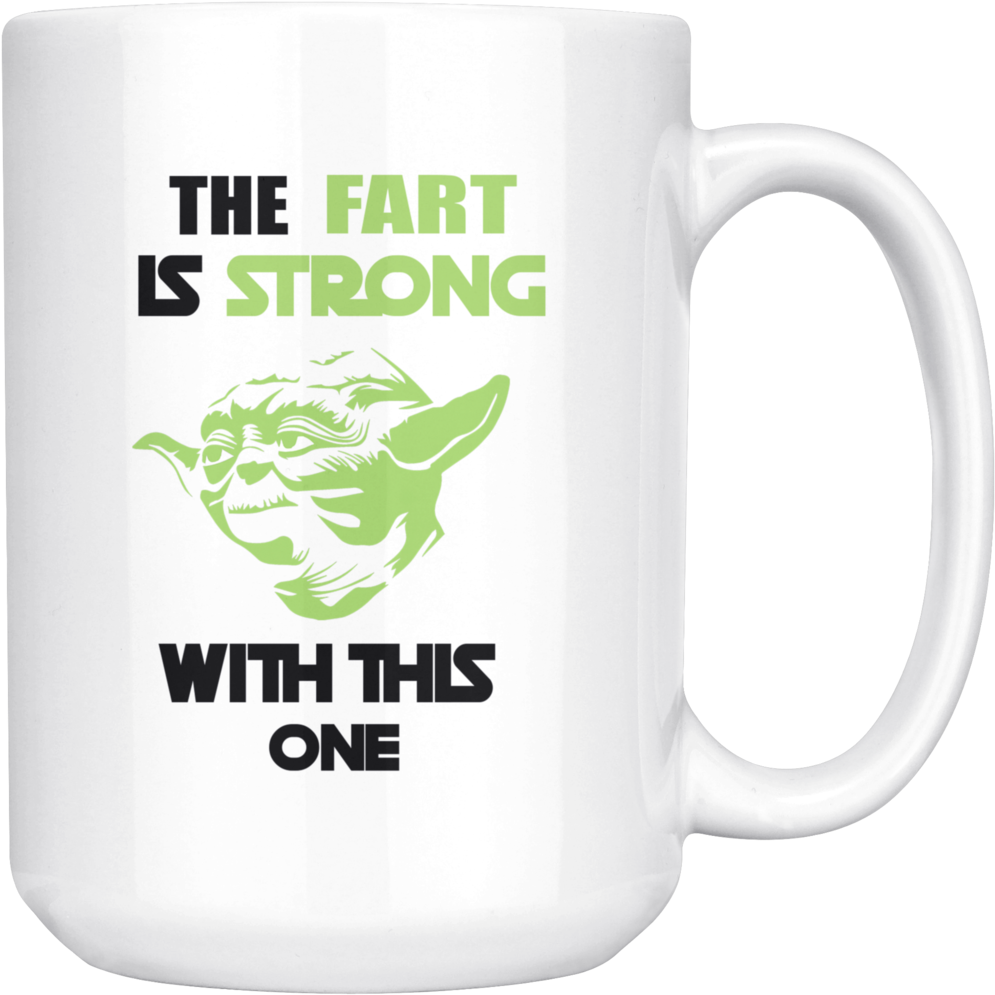 Yoda Fart Humor Mug