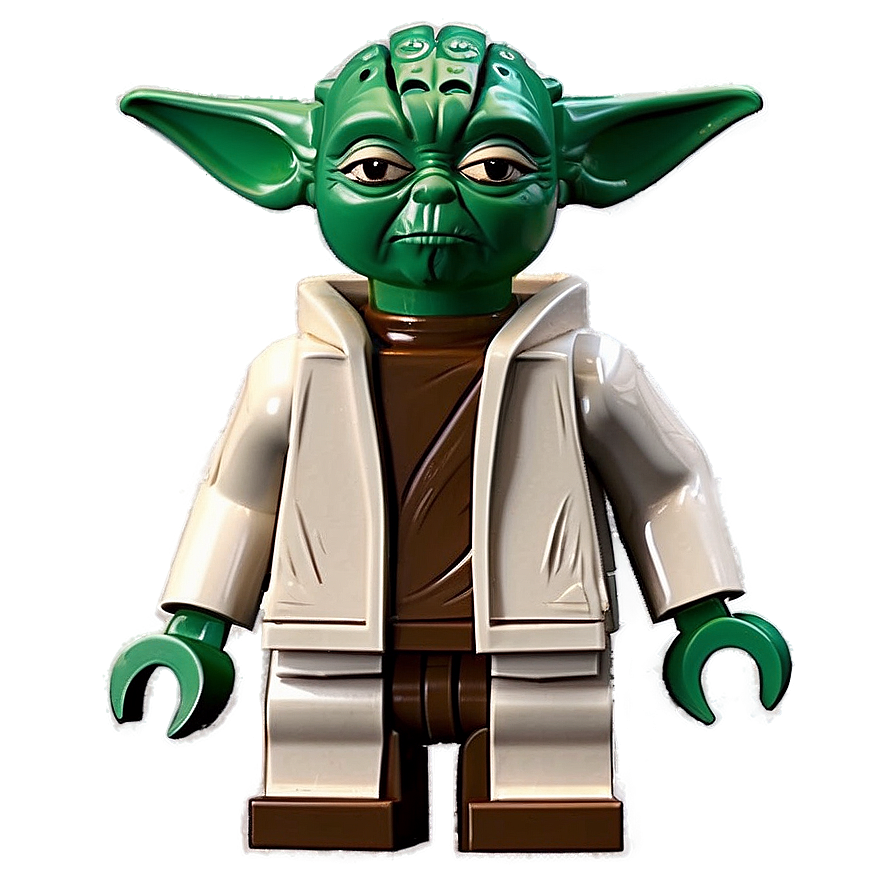 Yoda From Lego Star Wars Png Xji