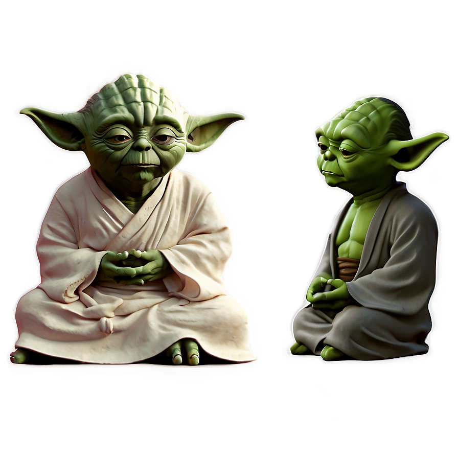 Yoda In Meditation Png Wlg74