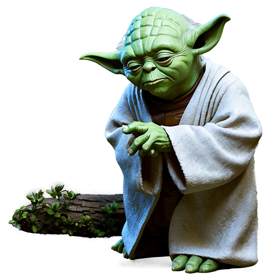 Yoda In Thought Png 10