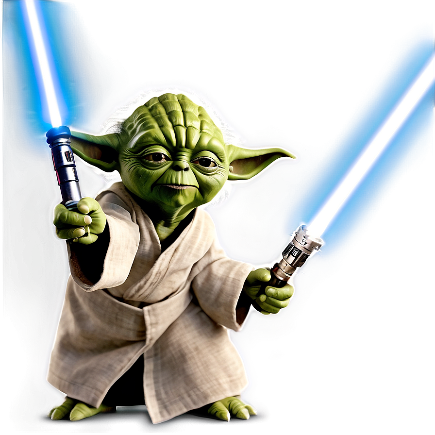 Yoda Lightsaber Pose Png 05232024