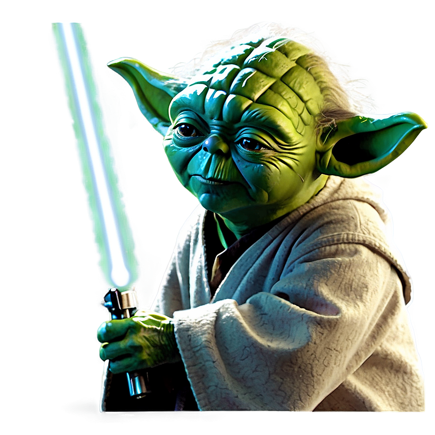 Yoda Movie Poster Art Png Arj