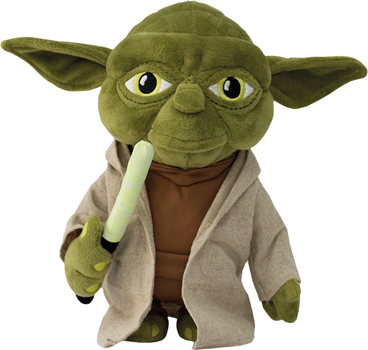 Yoda Plush Toywith Lightsaber