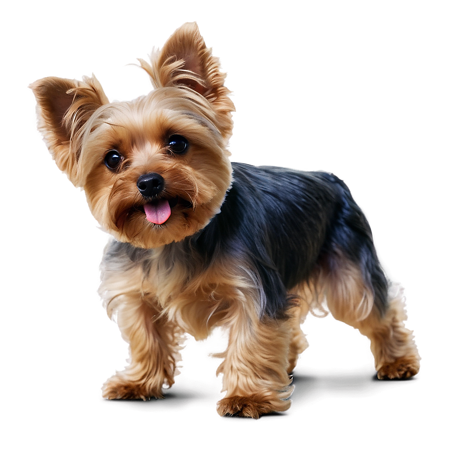 Yorkie In Action Png Dpk