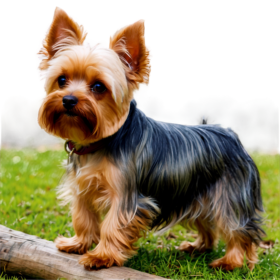 Yorkie In Park Png Ydy28