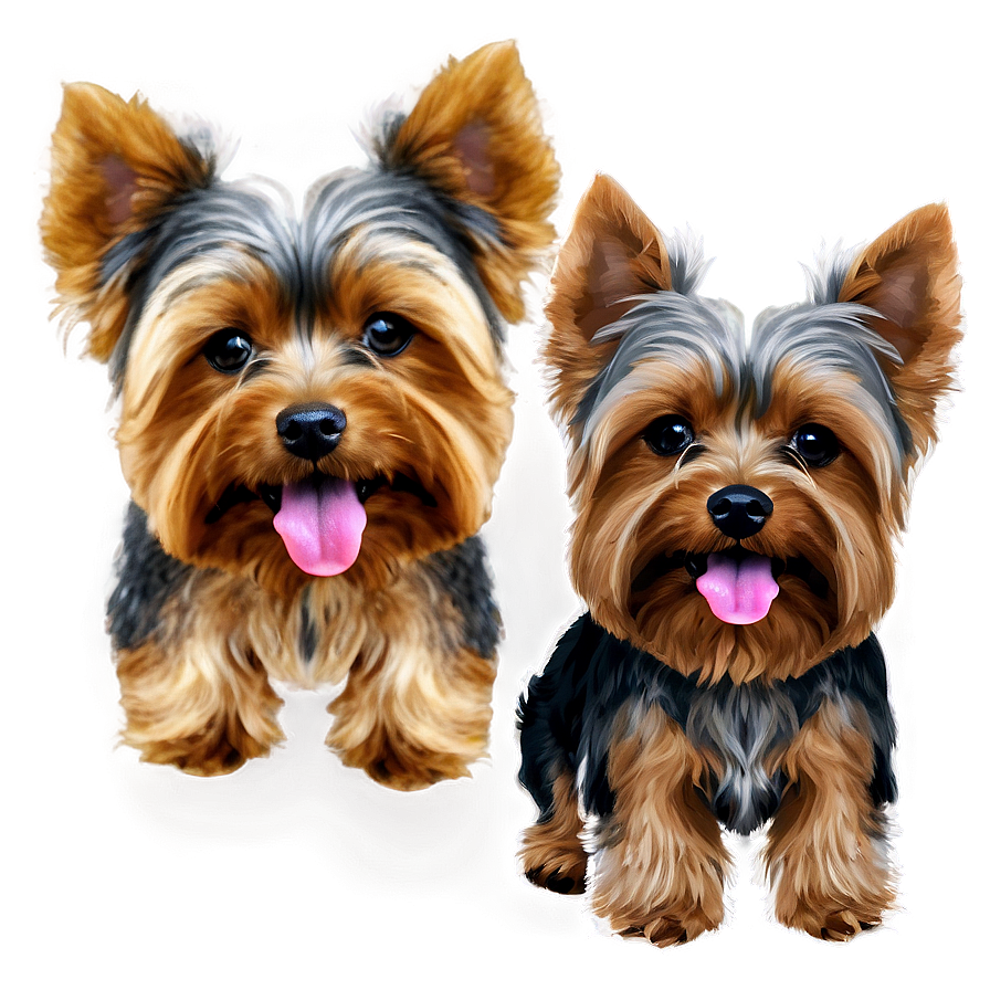 Yorkie Portrait Png Gkc52