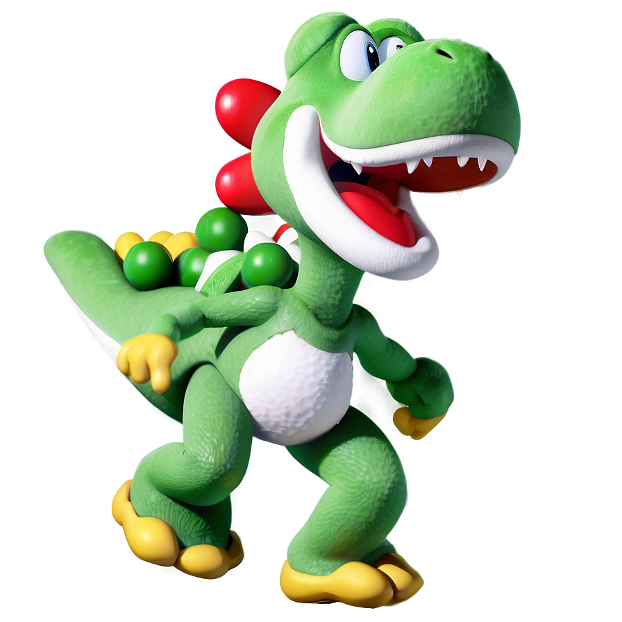 Yoshi In Battle Gear Png 43