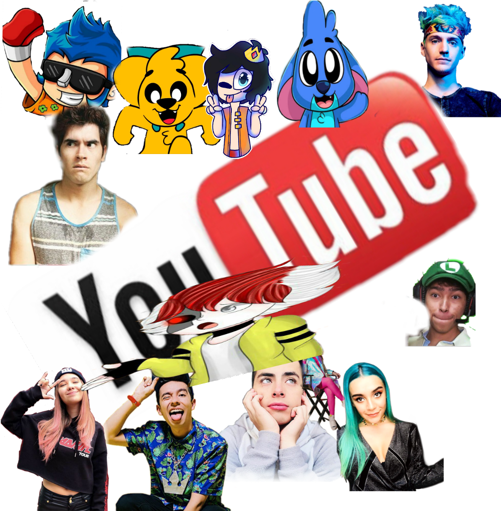 You Tube Creators Collage