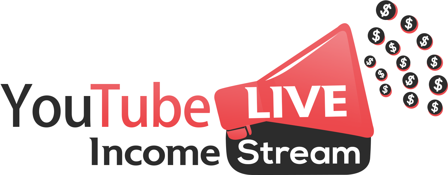 You Tube Live Income Stream Concept