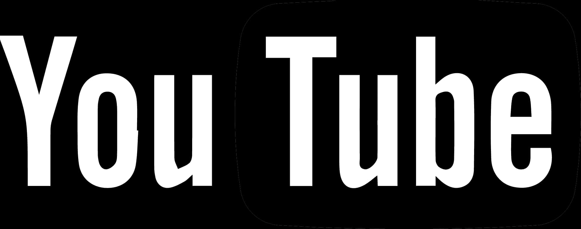 You Tube Logo Black Background