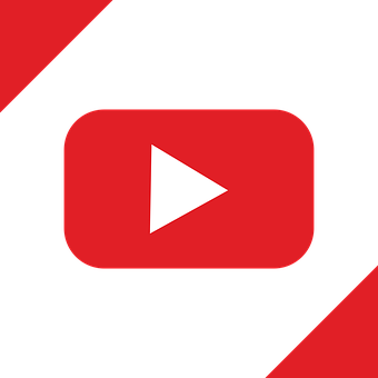 You Tube Logo Red Background