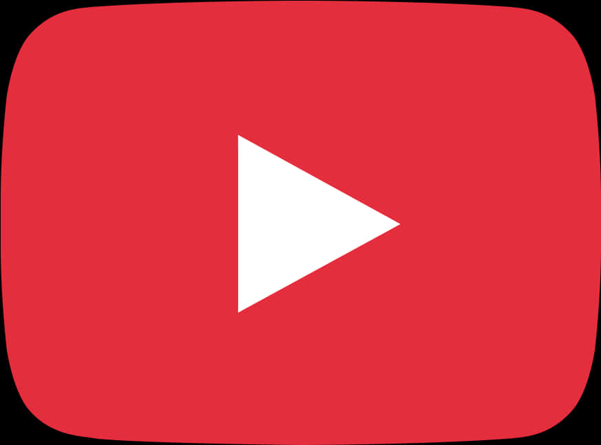 You Tube Logo Red Background