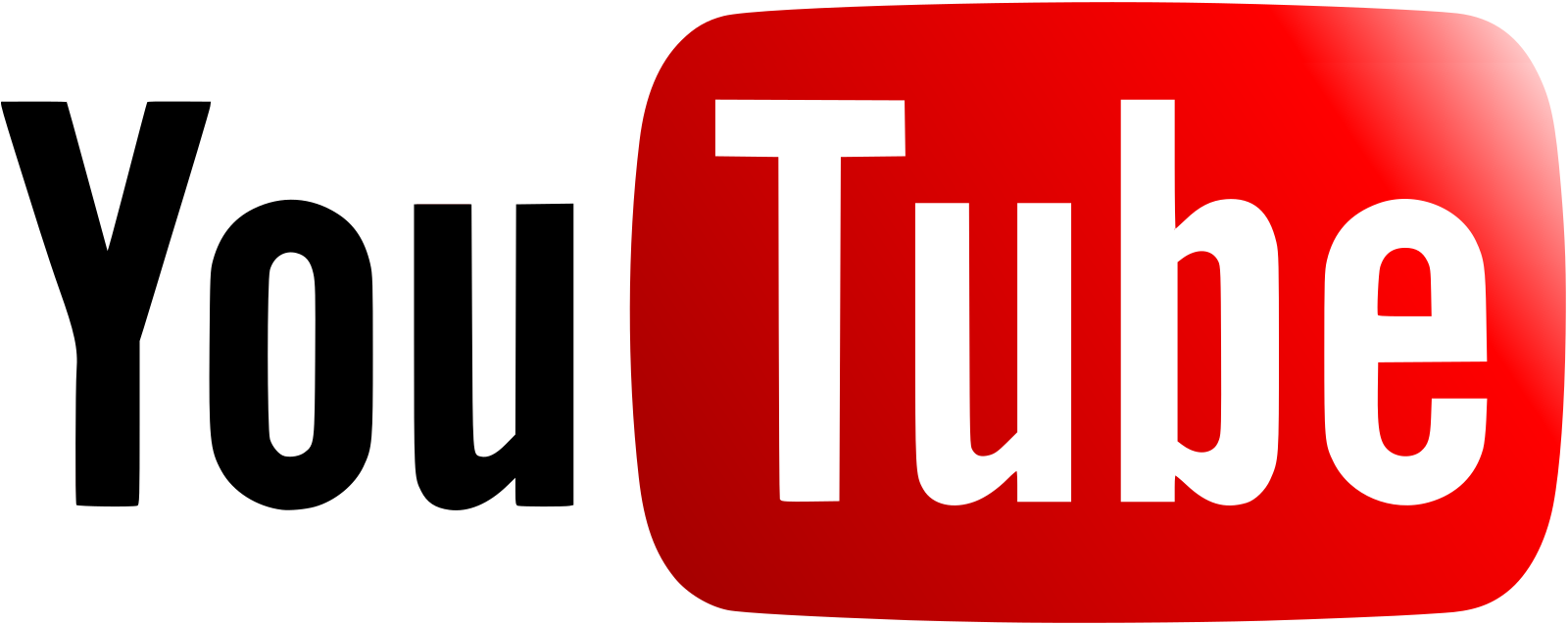 You Tube Logo Redand Black Background