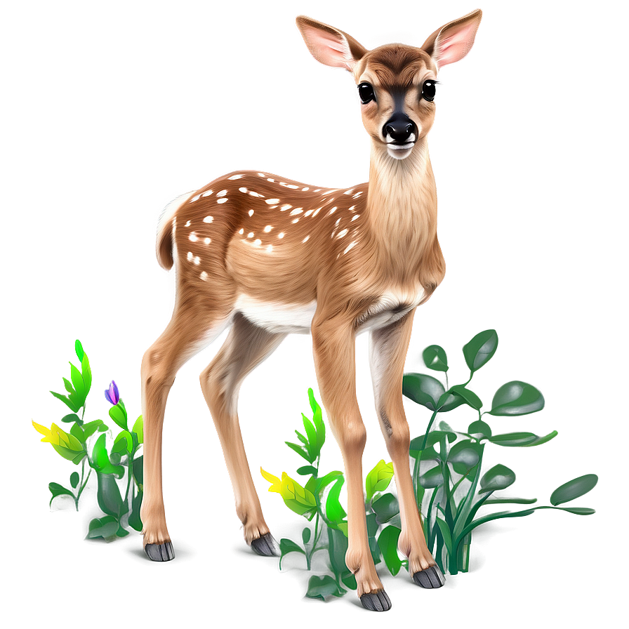 Young Fawn Photo Png Ban