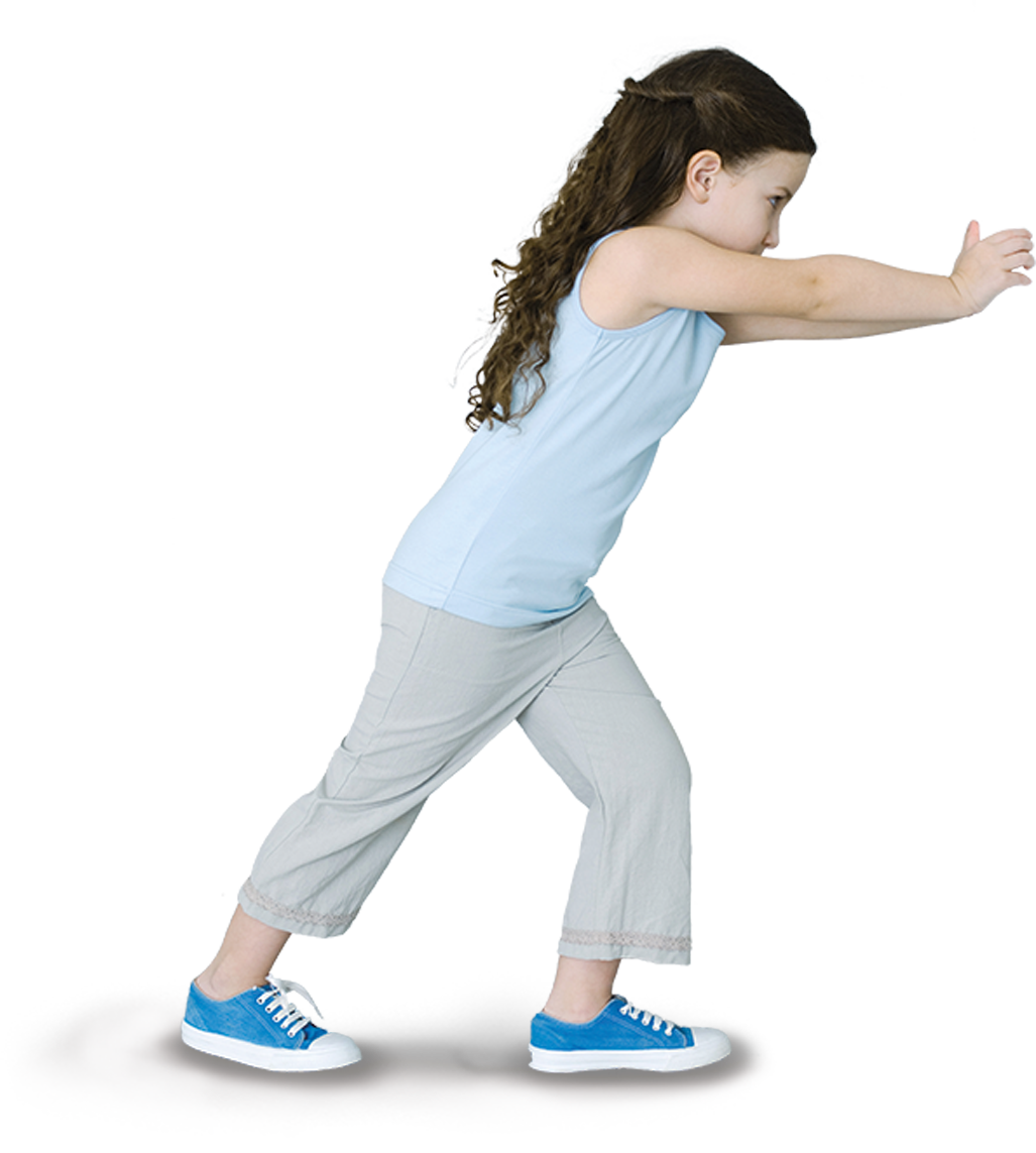 Young Girl Zumba Dance Pose