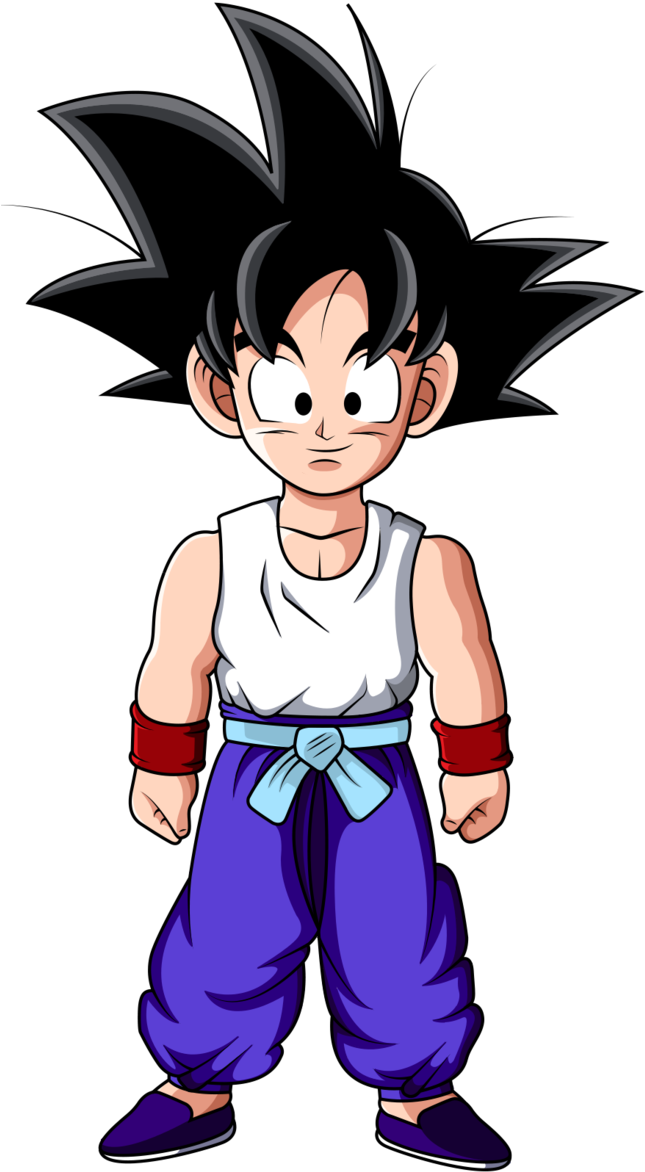 Young Goku Standing Pose