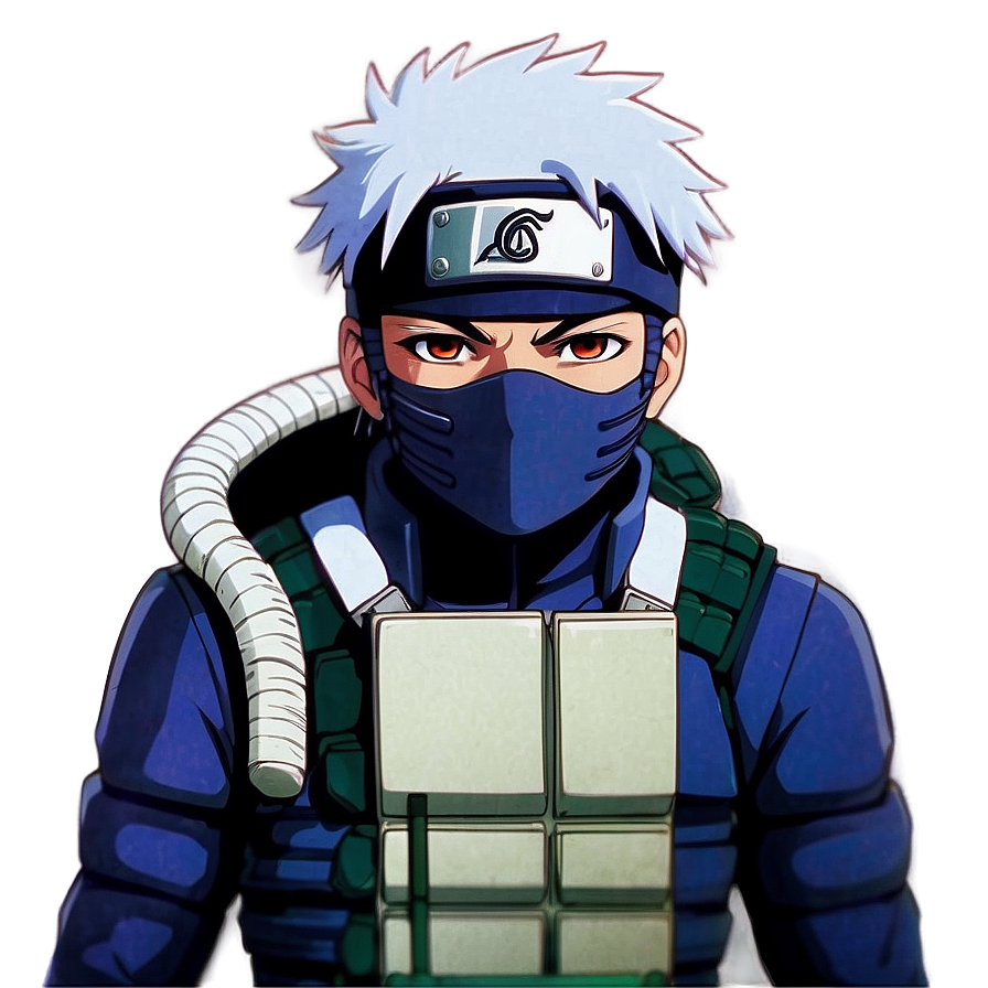 Young Kakashi Hatake In Anbu Gear Png Qla