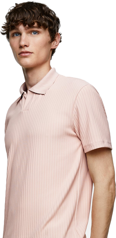 Young Manin Pink Polo Shirt