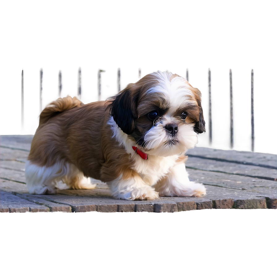 Young Shih Tzu Learns Tricks Png Cpw