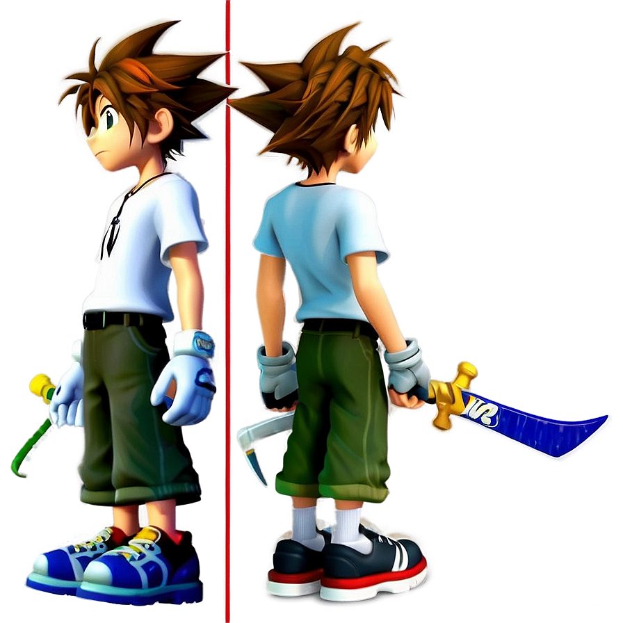 Young Sora Cartoon Png 06252024