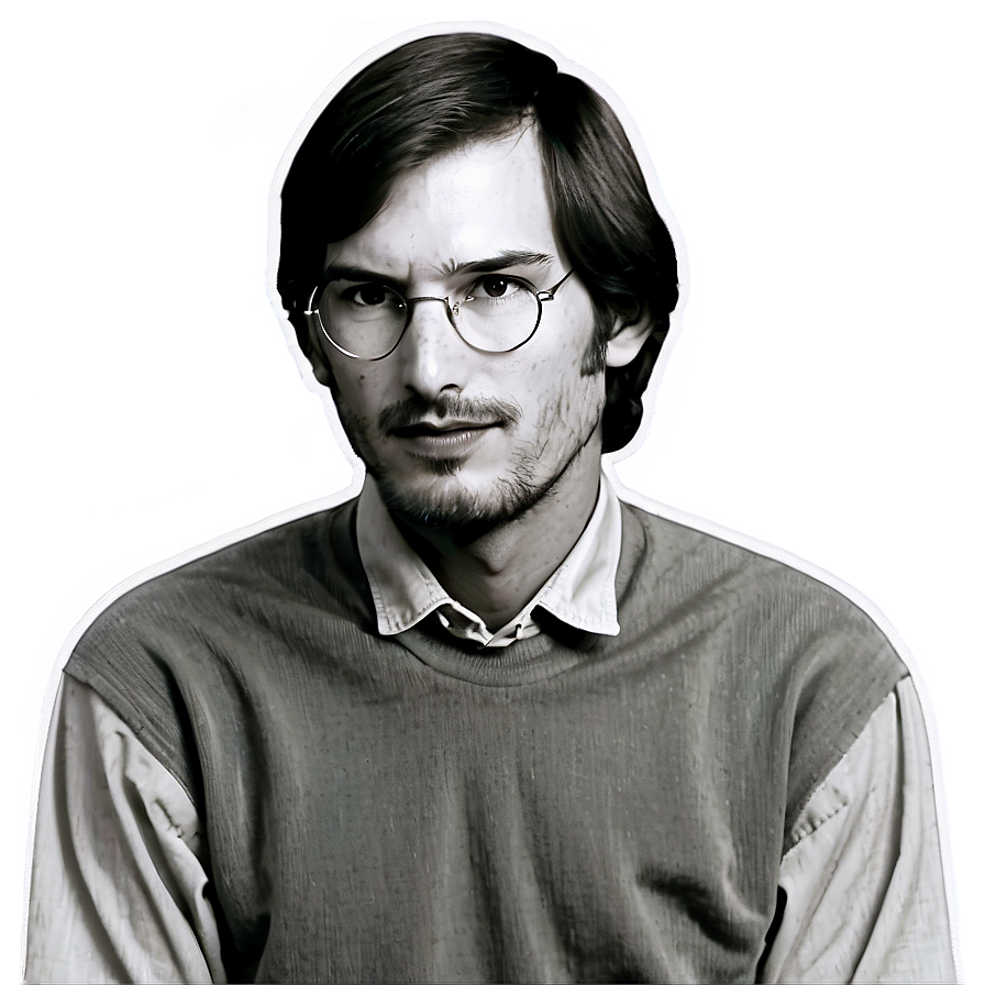 Young Steve Jobs Image Png Xuc34