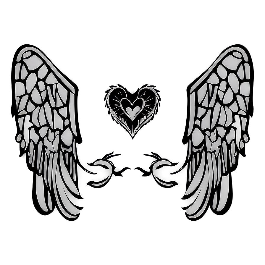 Your Wings Were Ready, Heartfelt Svg 69