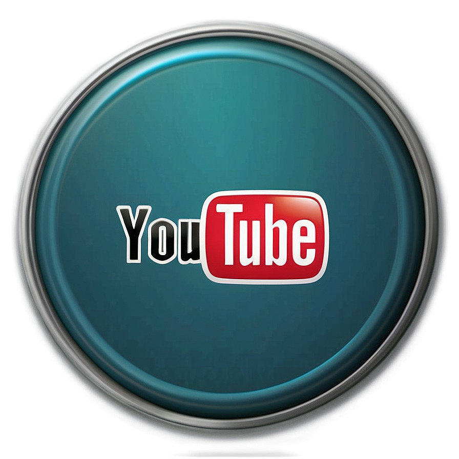 Youtube Logo On A Circular Badge Png Wra52