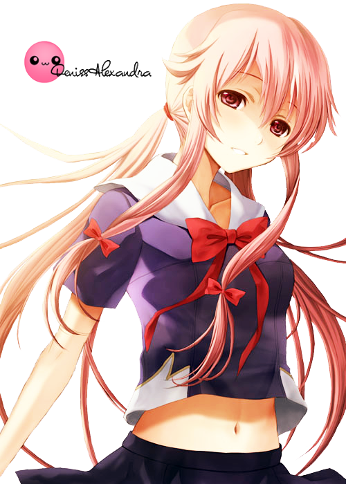 Yuno Gasai Anime Character