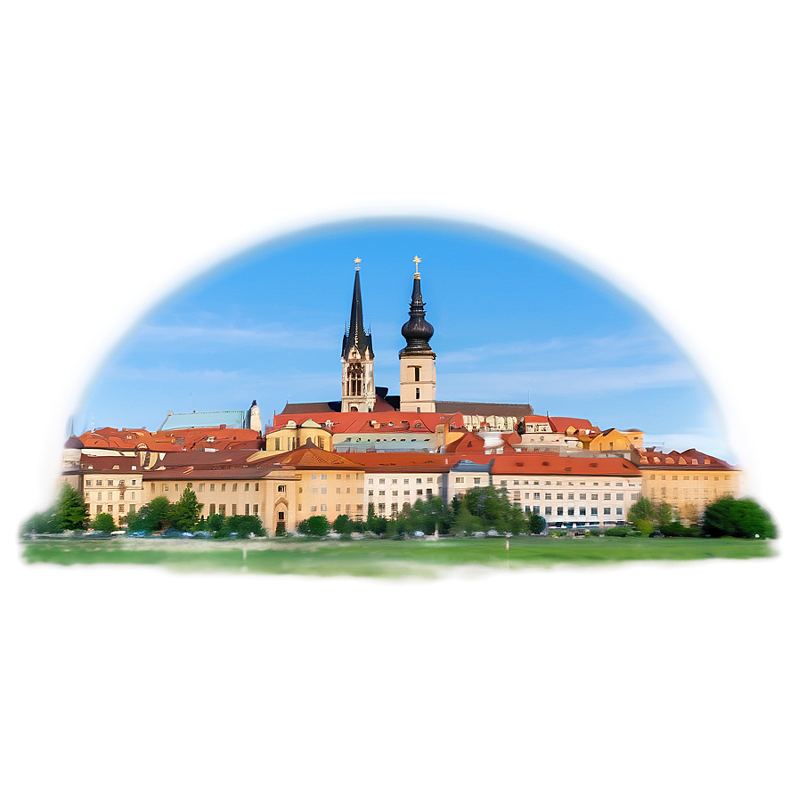 Zagreb Croatia Skyline Png Diy58