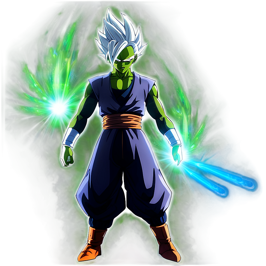 Zamasu Green Aura Effect Png Pmt