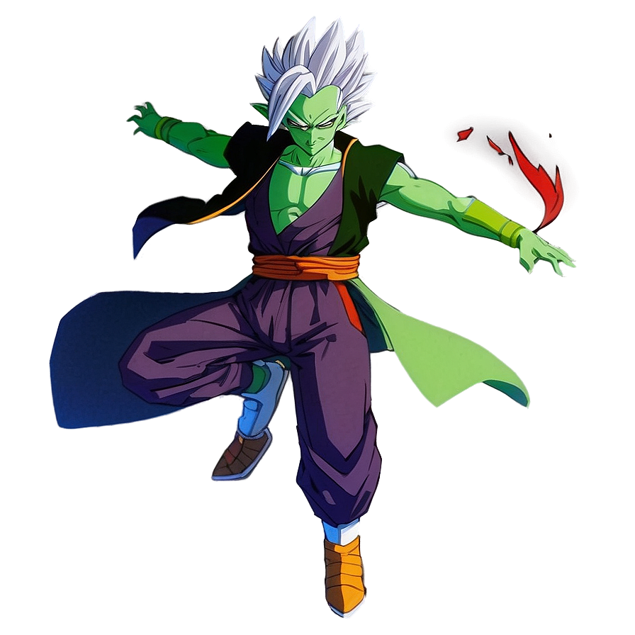 Zamasu Split Personality Art Png 24