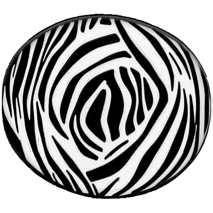 Zebra Print Outline Png Kax20