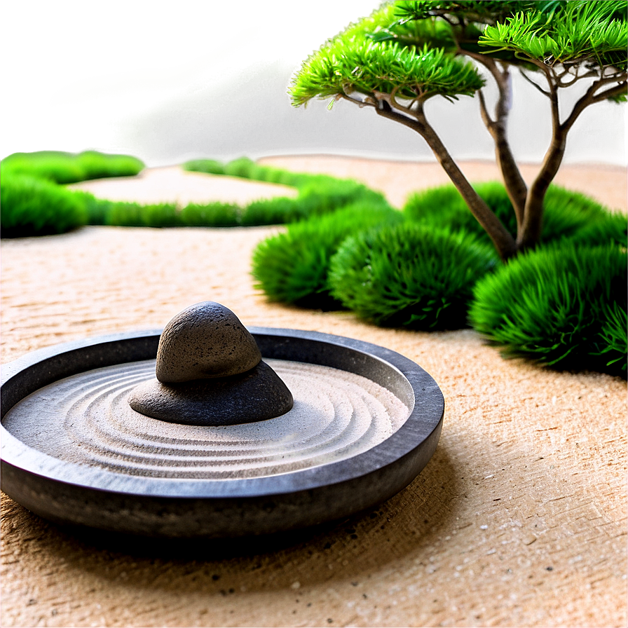 Zen Garden Design Png Gcr