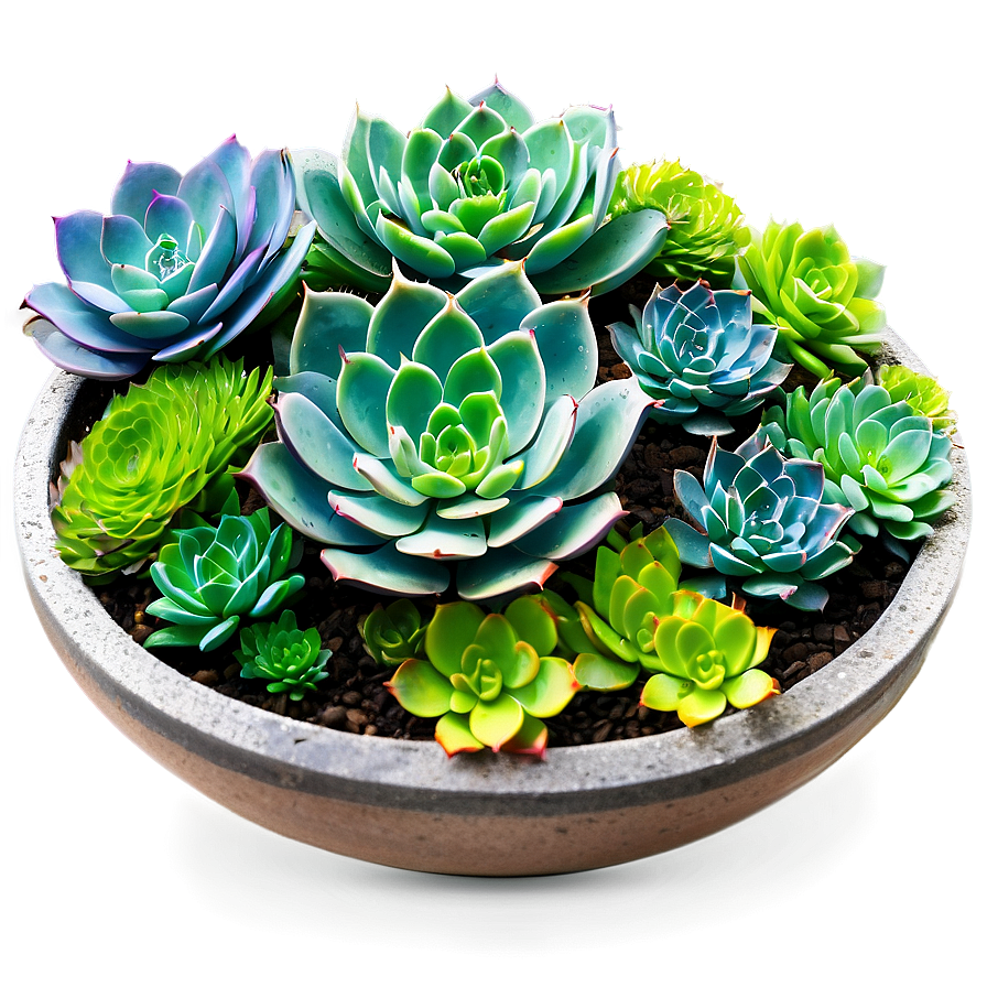 Zen Garden Succulents Png Svw