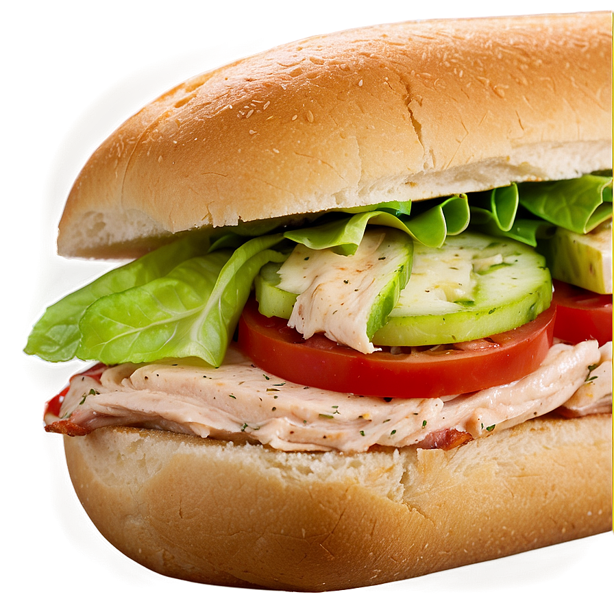 Zesty Italian Chicken Sandwich Png Cwg86