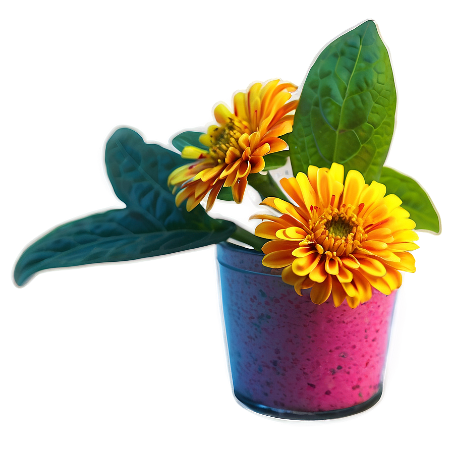 Zesty Zinnia Png Glu1