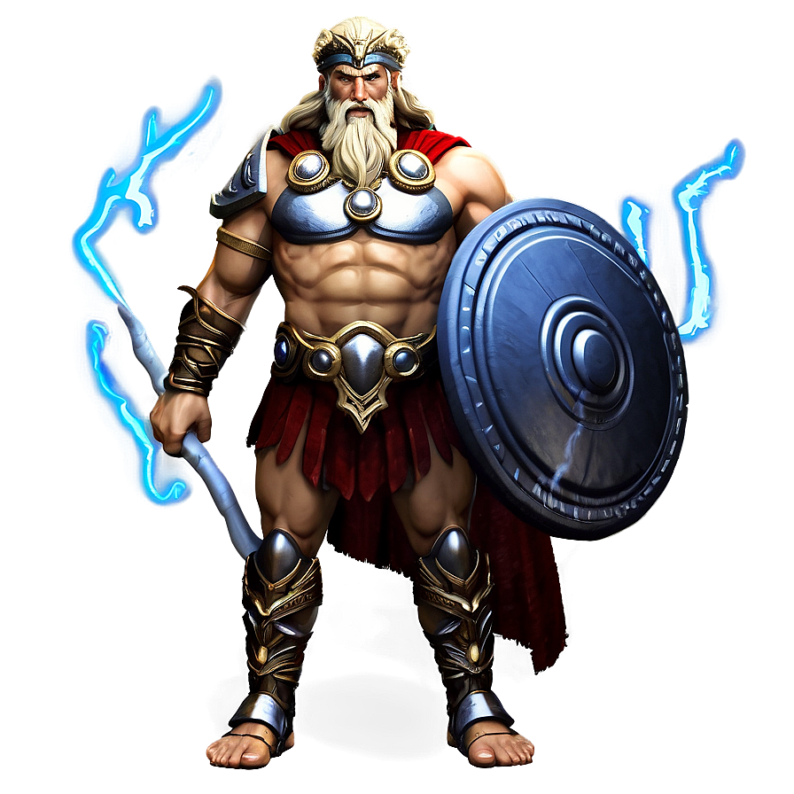 Zeus God Of Thunder Png Ofj44