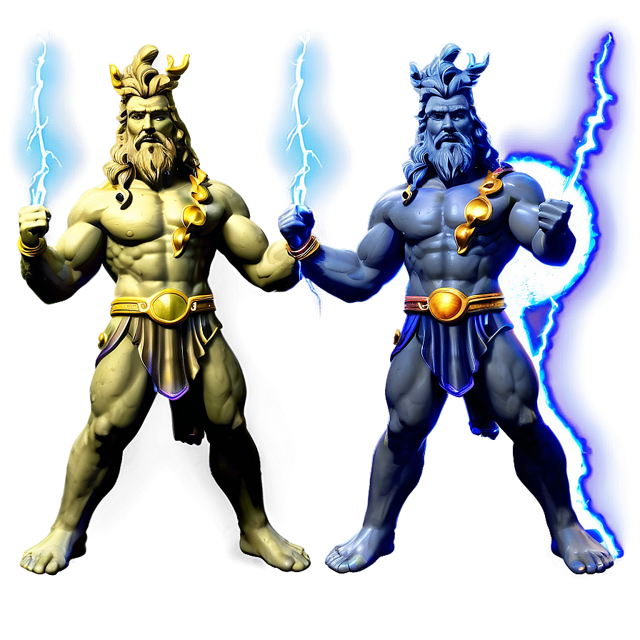 Zeus With Lightning Bolt Png 31