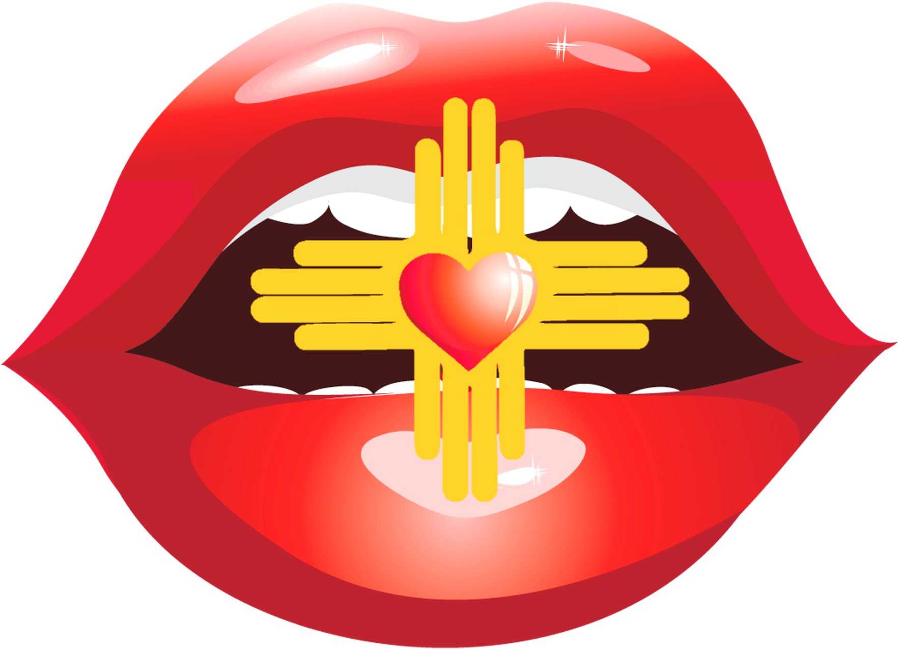 Zia Symbolon Lips Graphic