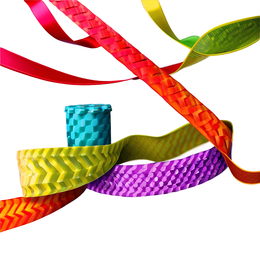 Zigzag Ribbon Png 06242024