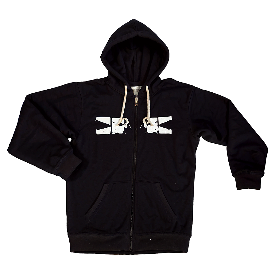 Zip Up Hoodie With Earphones Png 06292024