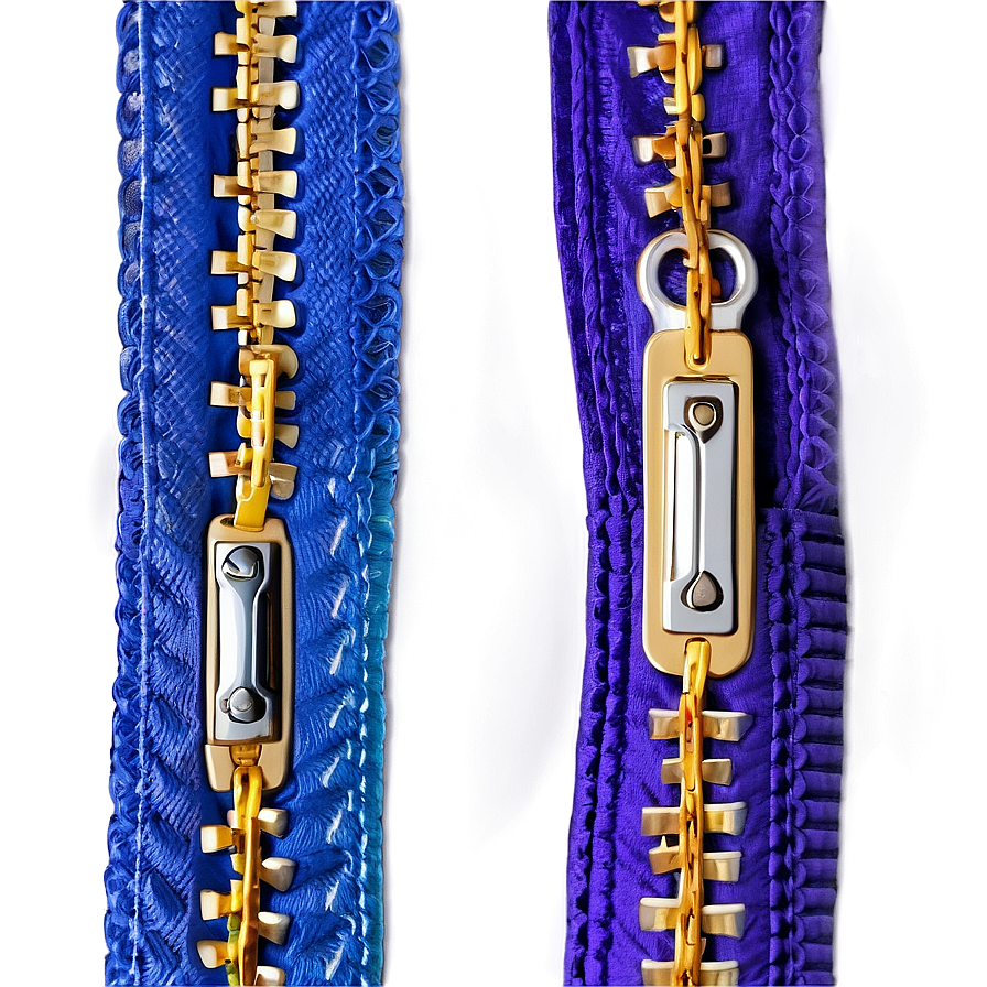 Zipper On Fabric Png Hfj19