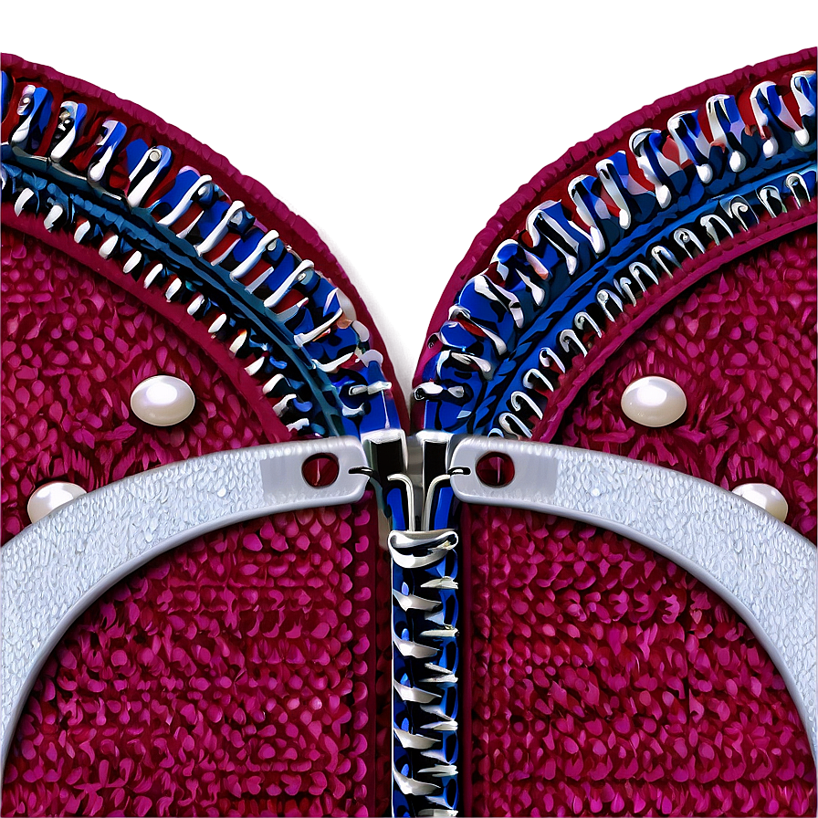 Zipper On Fabric Png Qhv51