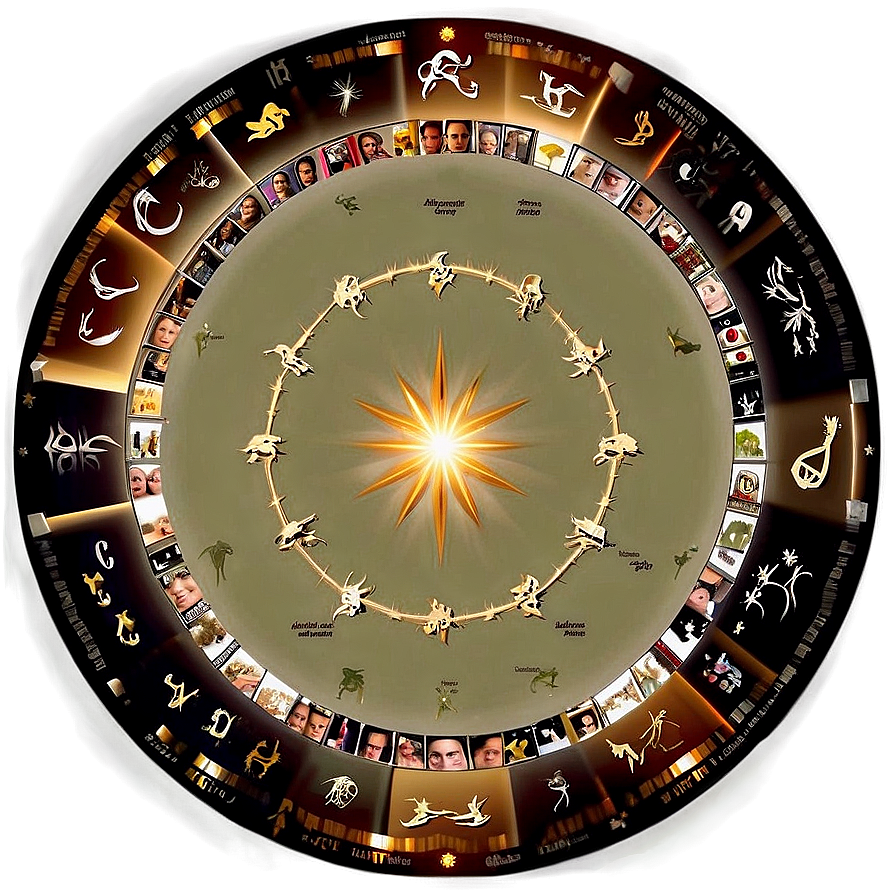 Zodiac Circle Png Wdd17