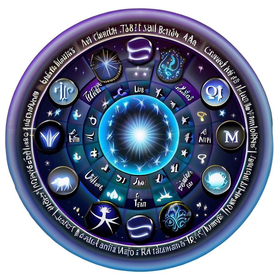 Zodiac Signs With Names Png Usp60