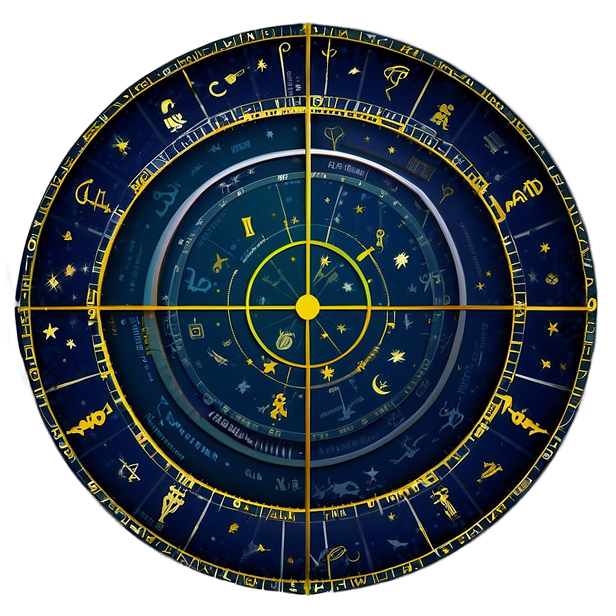 Zodiac Star Map Png 3