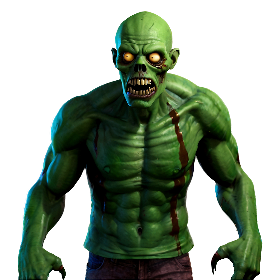 Zombie And Monster Cartoon Character Png 06122024