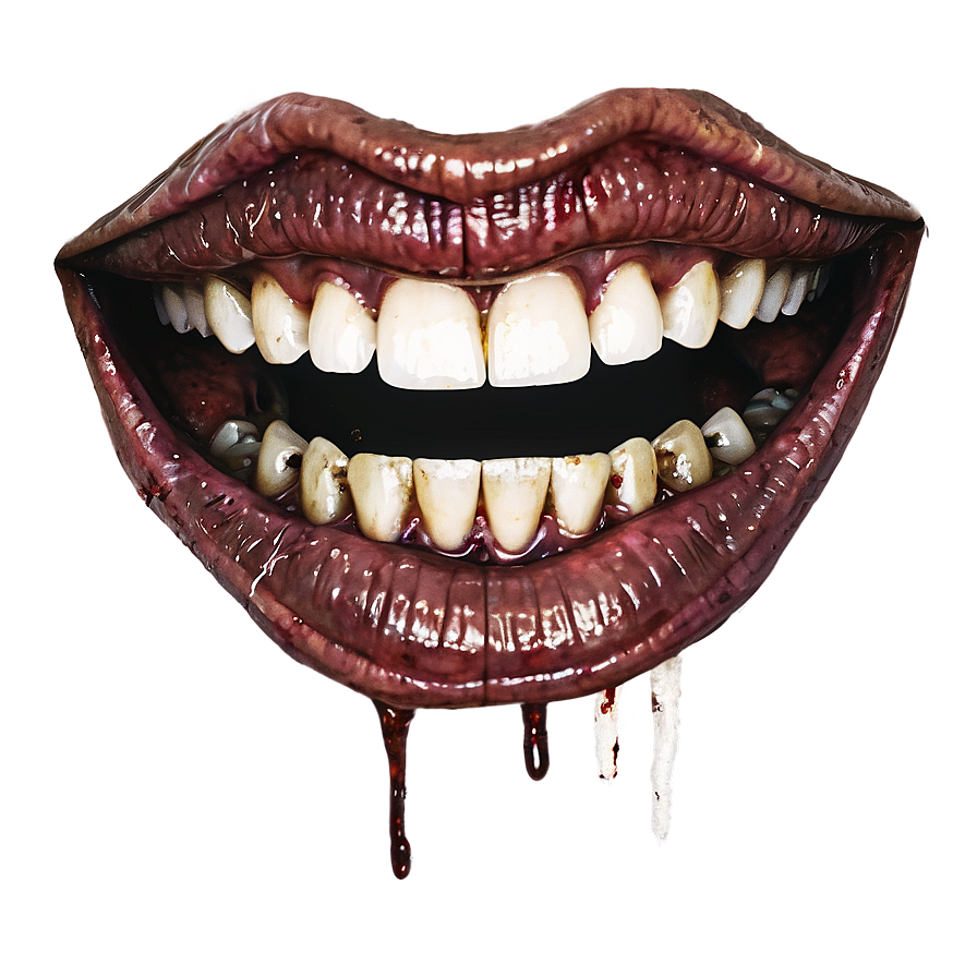 Zombie Apocalypse Mouth Png 44