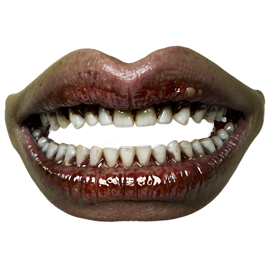 Zombie Apocalypse Mouth Png Duu32