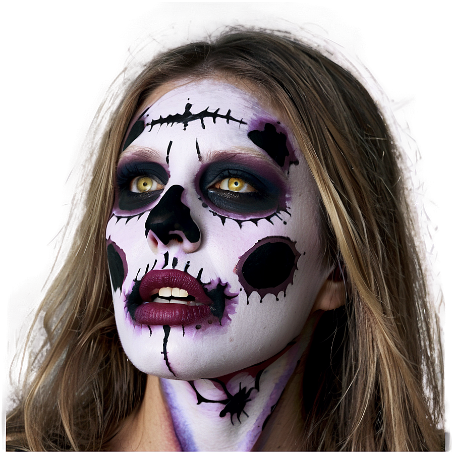 Zombie Face Paint Ideas Png Dpr47